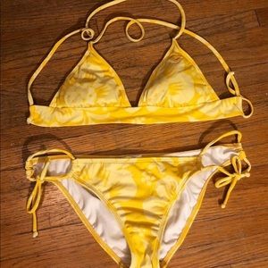 Roxy two piece swim set